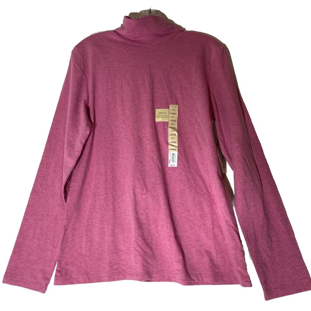 NWT Sonoma Shirt, womens Size Large Pink , Long Sleeve